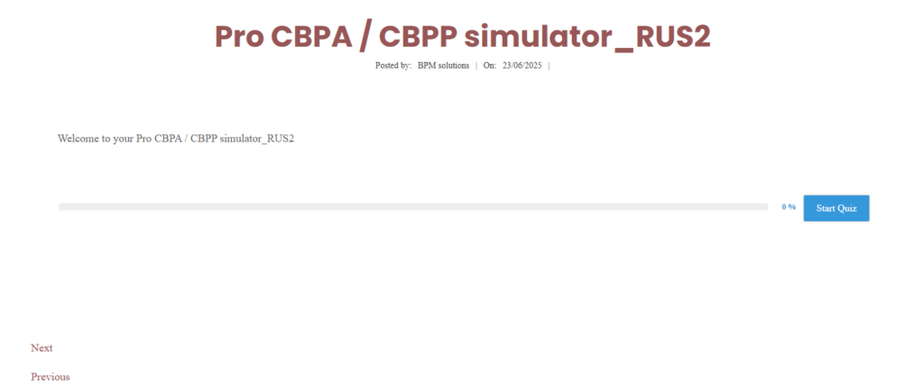 CBPP Pro